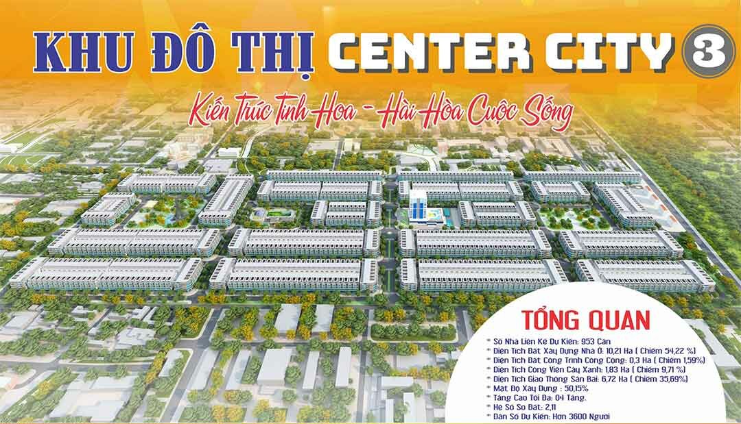 Khu đô thị Center City 3 Bàu Bàng