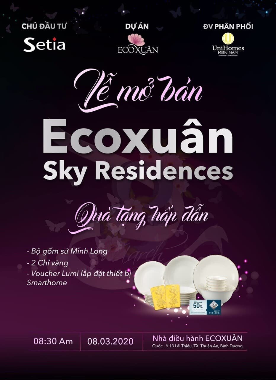 Lễ mở bán dự án Ecoxuan Lái Thiêu