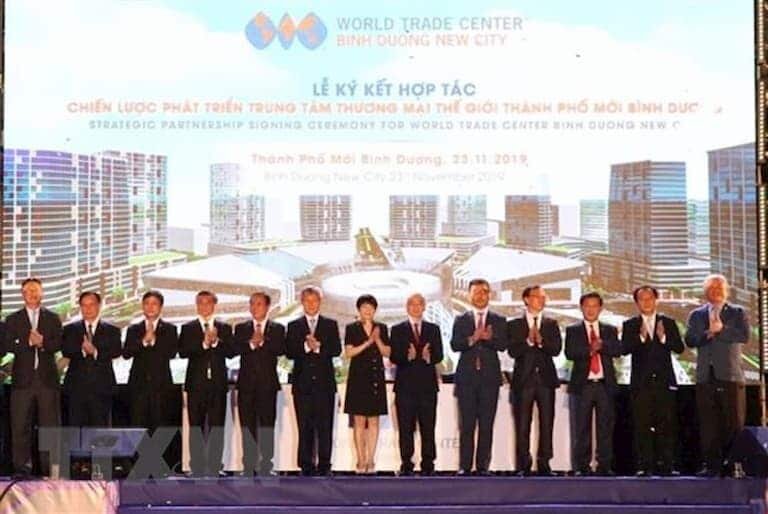 Công bố Trung tâm thương mại Thế giới thành phố mới Bình Dương