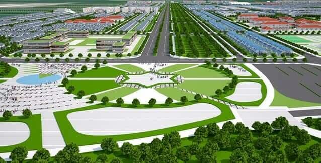 quy hoạch phối cảnh tổng thể khu đô thị công nghiệp VSIP III