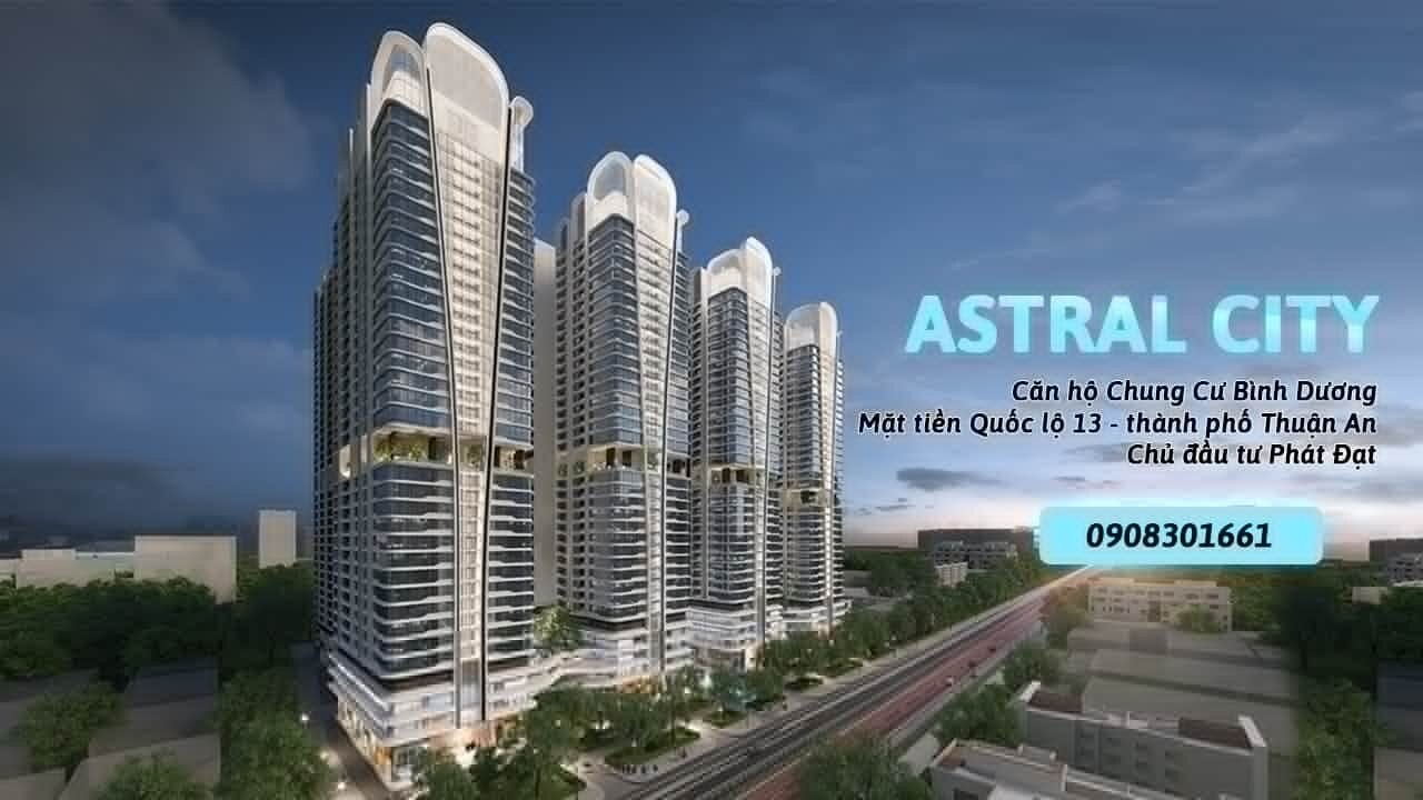 Căn hộ chung cư Astral City Bình Dương