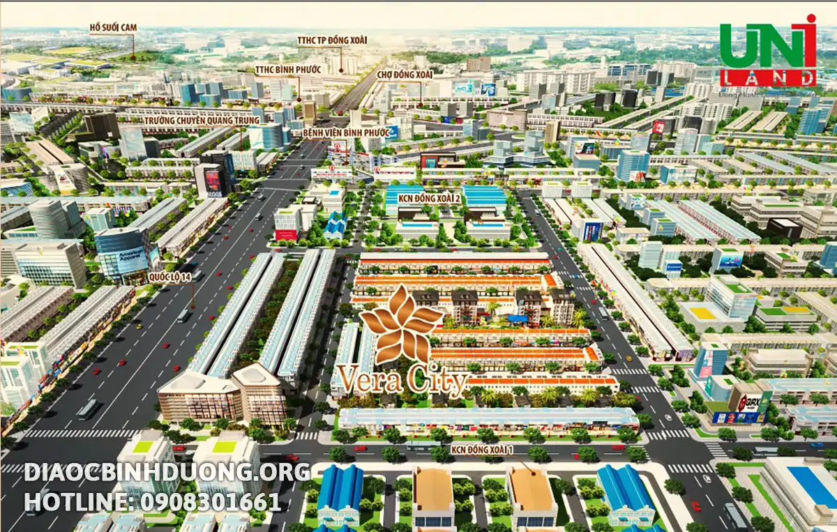 Tổng quan dự án Vera City Đồng Xoài