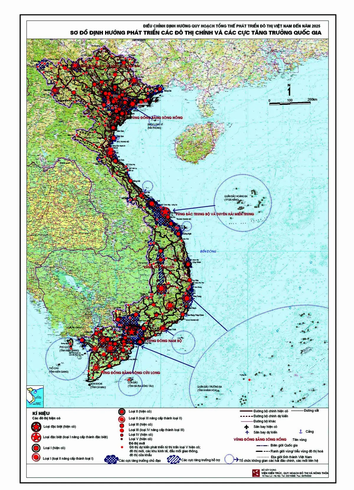 Bản đồ quy hoạch Việt Nam mới nhất
